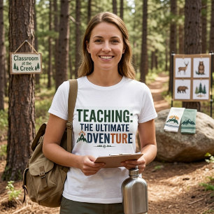 Outdoor-Lehrer Ultimatives Abenteuer T-Shirt