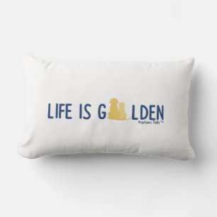 Outdoor Life is Golden Wurfkissen, Einzugsgeschenk Kissen Für Draußen