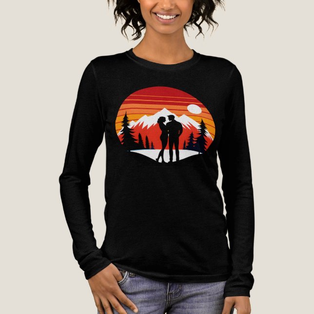 Outdoor Lovers: National Parks Adventures in 2026 Tri-Blend Shirt (Vorderseite)