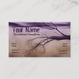 Outdoor Moods Art Business Card Visitenkarte