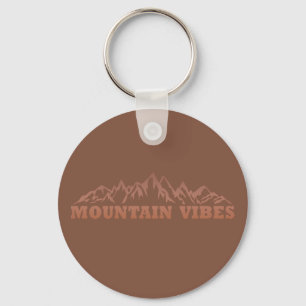 Outdoor-Mountain-Vibes-Abenteuer Schlüsselanhänger