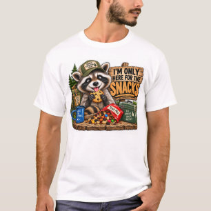 Outdoor Snack Waschbär T-Shirt