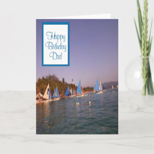 Outdoor Spaces Vater Geburtstag Karte