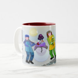 Outdoor-Spaß Lee Marie's Creative Design Zweifarbige Tasse