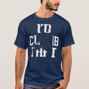 Outdoor Sport Geschenk Bouldering Klettern T-Shirt