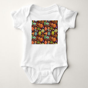 Outdoor-Tapete Nahtlose Textur Baby Strampler