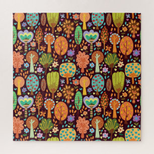 Outdoor-Tapete Nahtlose Textur Puzzle