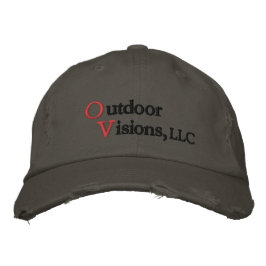 Outdoor Visions Low Profile Robust Bestickte Baseballkappe
