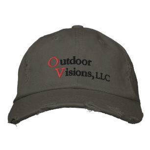 Outdoor Visions Low Profile Robust Bestickte Baseballkappe