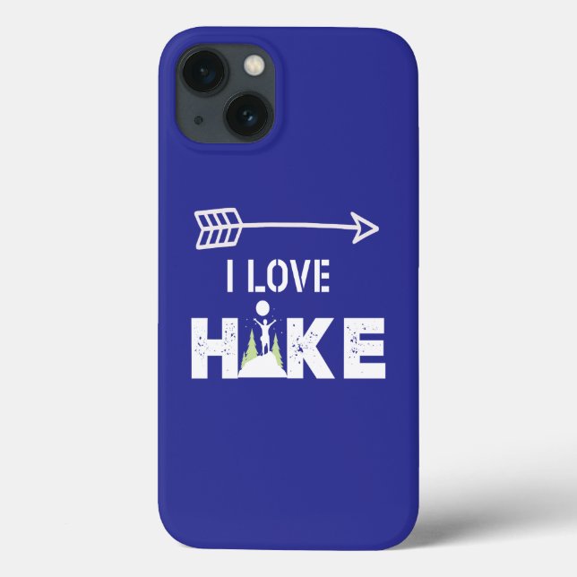 Outdoor Wandern Natur Lover Design Case-Mate iPhone Hülle (Rückseite)