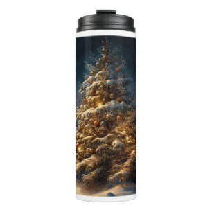 Outdoor Weihnachtsbaum Thermal Tumbler Thermosbecher