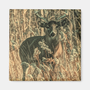 Outdoorsman Wildnis Camouflage Magnet