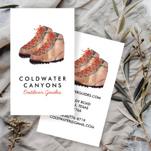 Outdoorsy Camp Wandern Visitenkarte
