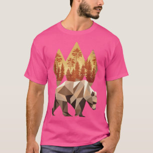 Outdoorwald Bäume Herbst Natur Tier T-Shirt