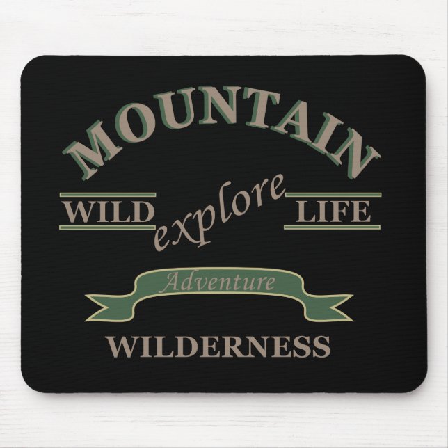 Outdoorwanderer Mousepad (Vorne)