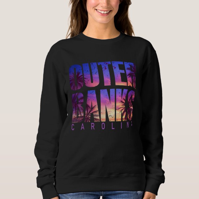 Outer Banks Carolina Sommerferien passende Fami Sweatshirt (Vorderseite)