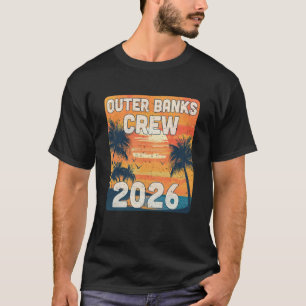 Outer Banks Crew 2026 Urlaub passende Gruppenreise T-Shirt