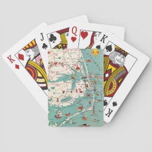 Outer Banks Karte Spielkarten