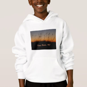 Outer Banks NC Strandhafer und Dünen bei Sonnenunt Hoodie