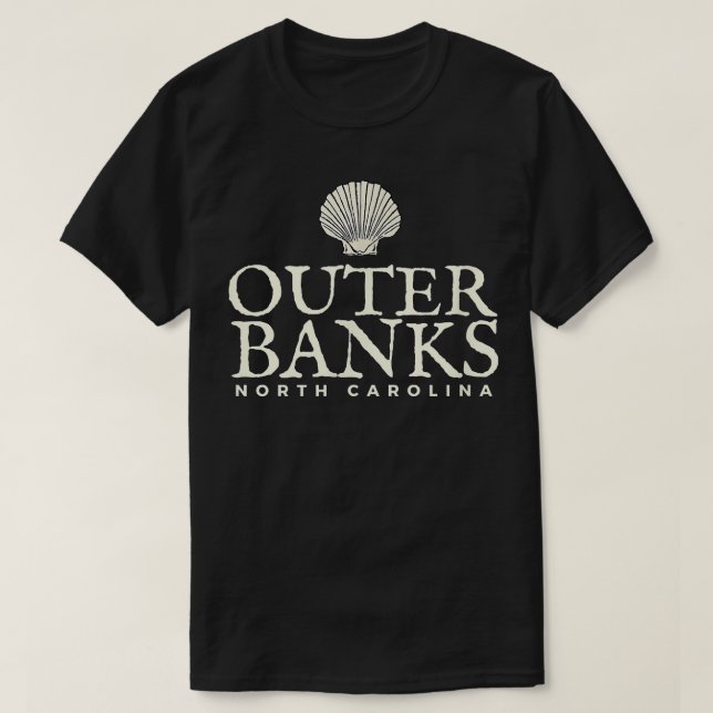 Outer Banks , North Carolina Beach Tee  (Design vorne)