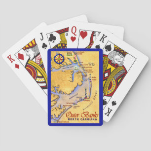 Outer Banks Postkarten Spielkarten