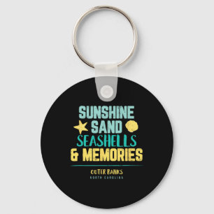 Outer Banks-Shirt Familienurlaub Muschelfreunde Schlüsselanhänger