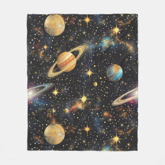 Outerspace  fleecedecke