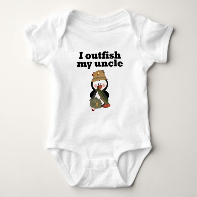 Outfish I mein Onkel Baby Strampler (Vorderseite)