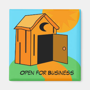 Outhouse Magnet