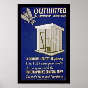 Outhouse Outwitted Poster