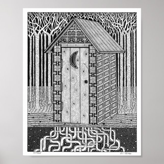 Outhouse Poster (Vorne)
