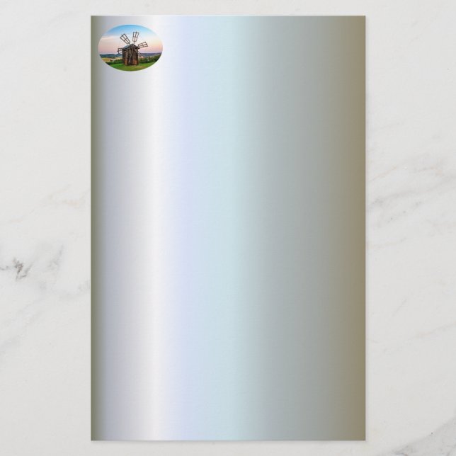 Outhouse Windmill Briefpapier (Vorderseite)