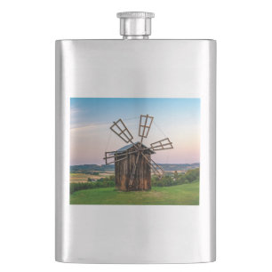 Outhouse Windmill Flachmann