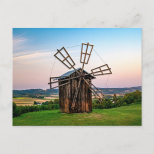 Outhouse Windmill Postkarte