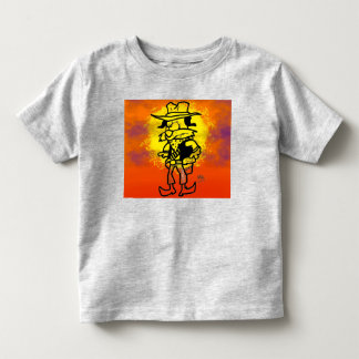 Outlaw-Doggo bei Sonnenuntergang Kleinkind T-shirt