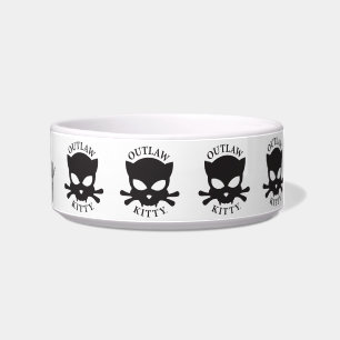 Outlaw Kitty Food Bowl Napf
