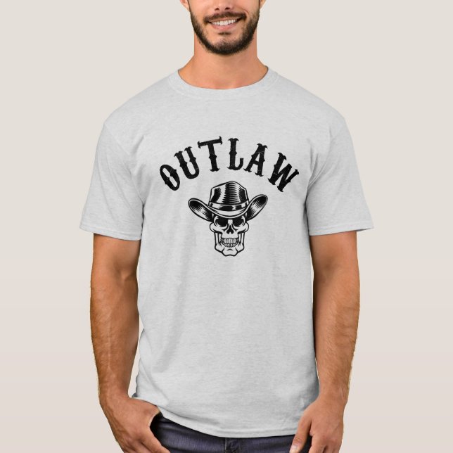 Outlaw Rebel T-Shirt (Vorderseite)