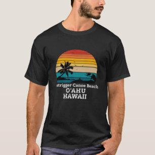 Outrigger Canoe Beach Geschenk T-Shirt