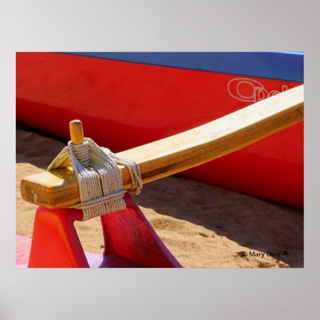 Outrigger Canoe Poster (Vorne)