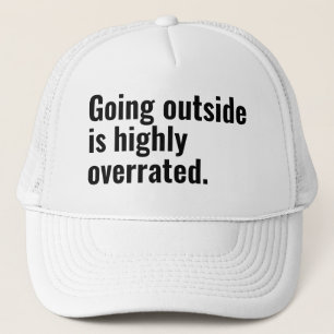 Outside ist ein hochgradig überbewerteter Cooler G Truckerkappe