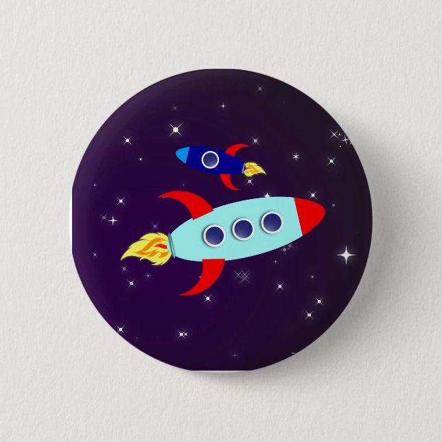 Outta Diese Welt!Junge Button (Vorderseite)