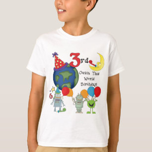 Outta dieser Welt3. Geburtstags-T-Shirts und T-Shirt