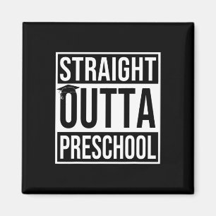 Outta Preschool Abschluss Geschenk letzten Schulta Magnet