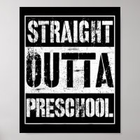Outta Preschool Shirt Großes Pre-k Abschluss Gesch