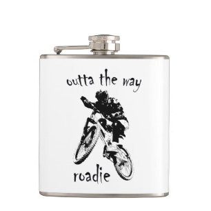 Outta The Way Roadie Mountain Bike Flachmann