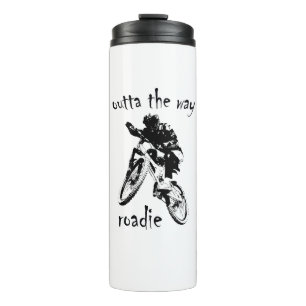 Outta The Way Roadie Mountain Bike Thermosbecher