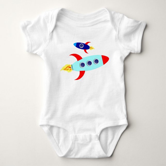 Outta This World! Junge Baby Strampler (Vorderseite)