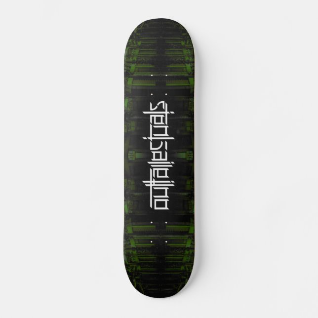 Outtallectuals Team Deck Skateboard (Vorderseite)