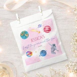 Oututer Space Rocket Planets Mädchen Geburtstag Geschenktütchen