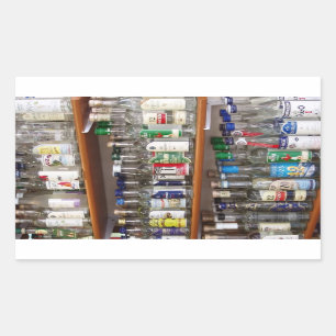 Ouzo-Aufkleber Rechteckiger Aufkleber